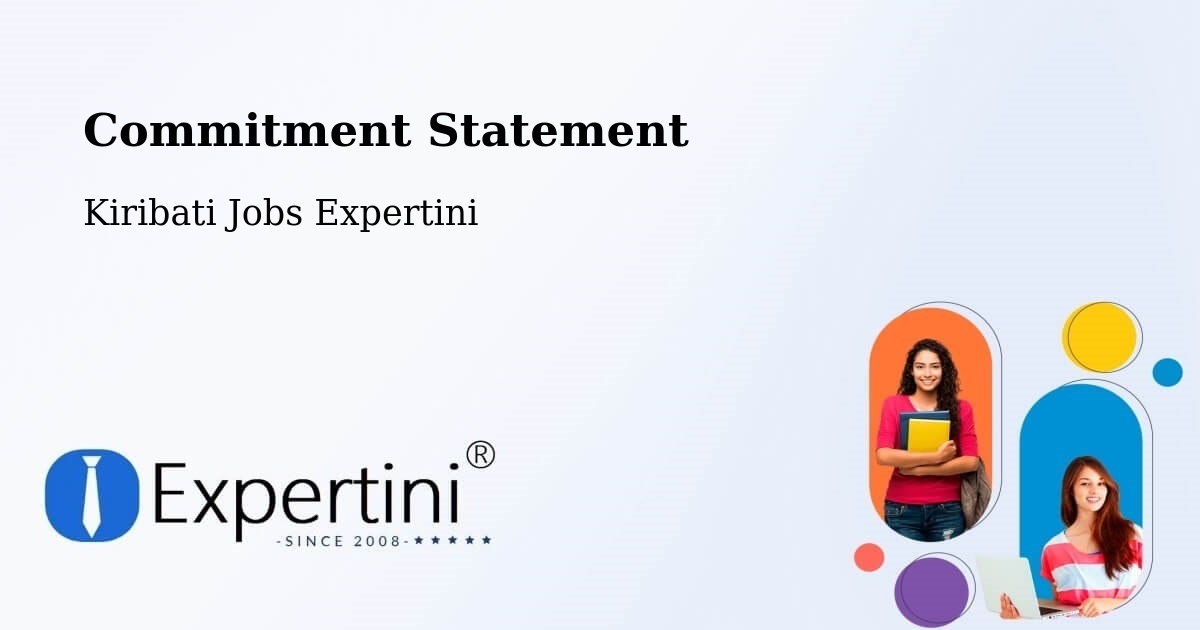 Corporate Commitment – Butaritari - Kiribati Jobs Expertini