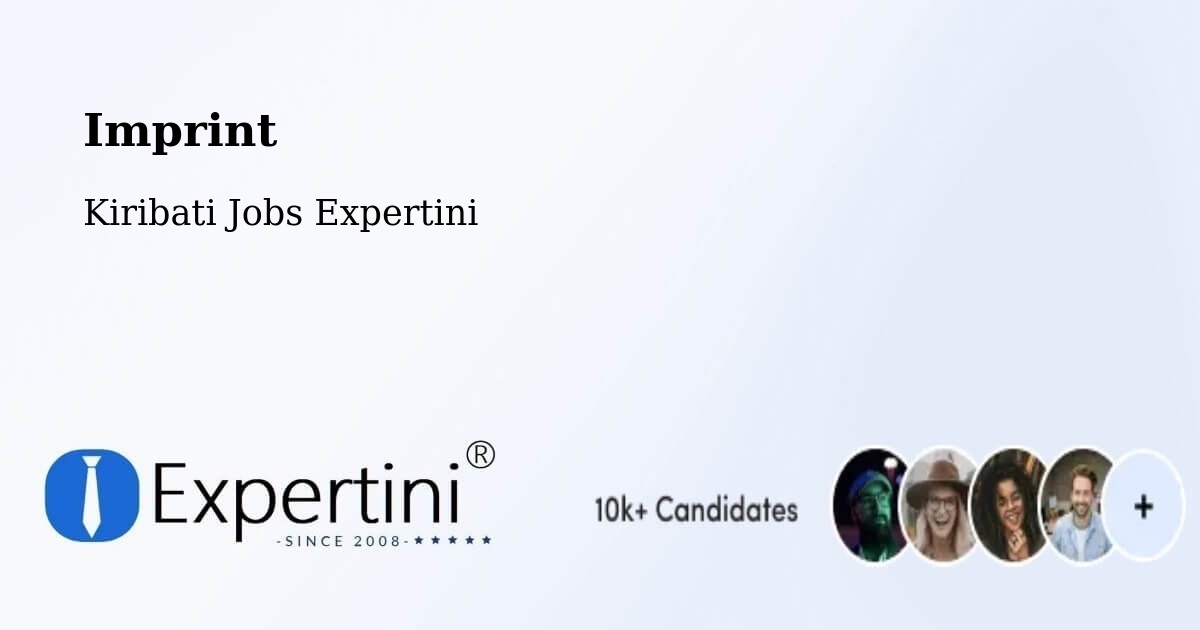 Imprint – Butaritari - Kiribati Jobs Expertini
