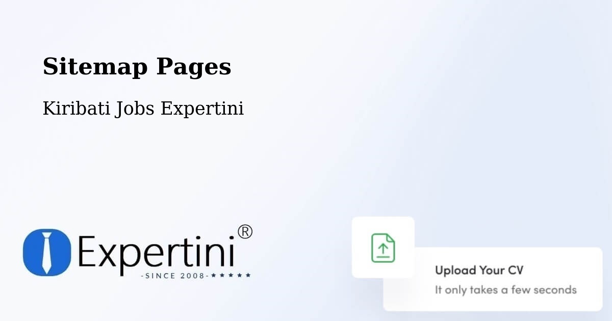 Sitemap Pages - Butaritari - Kiribati Jobs Expertini